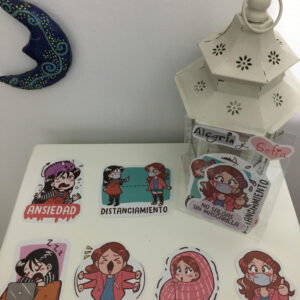 Set stickers (6 unidades #A)
