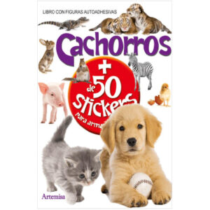 Cachorros + de 50 Stickers para armar