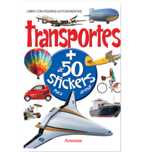 Transportes + de 50 Stickers para armar