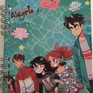 Libreta Alegría y Sofia