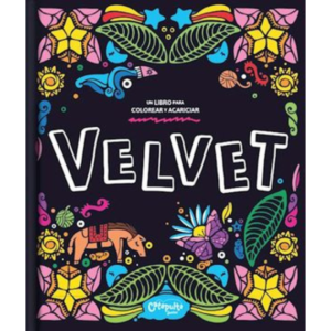 Velvet, un libro para colorear y acariciar