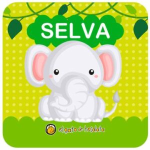 Hora del baño - Animales de la selva