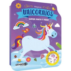 Super pinta y pega, Mágicos Unicornios
