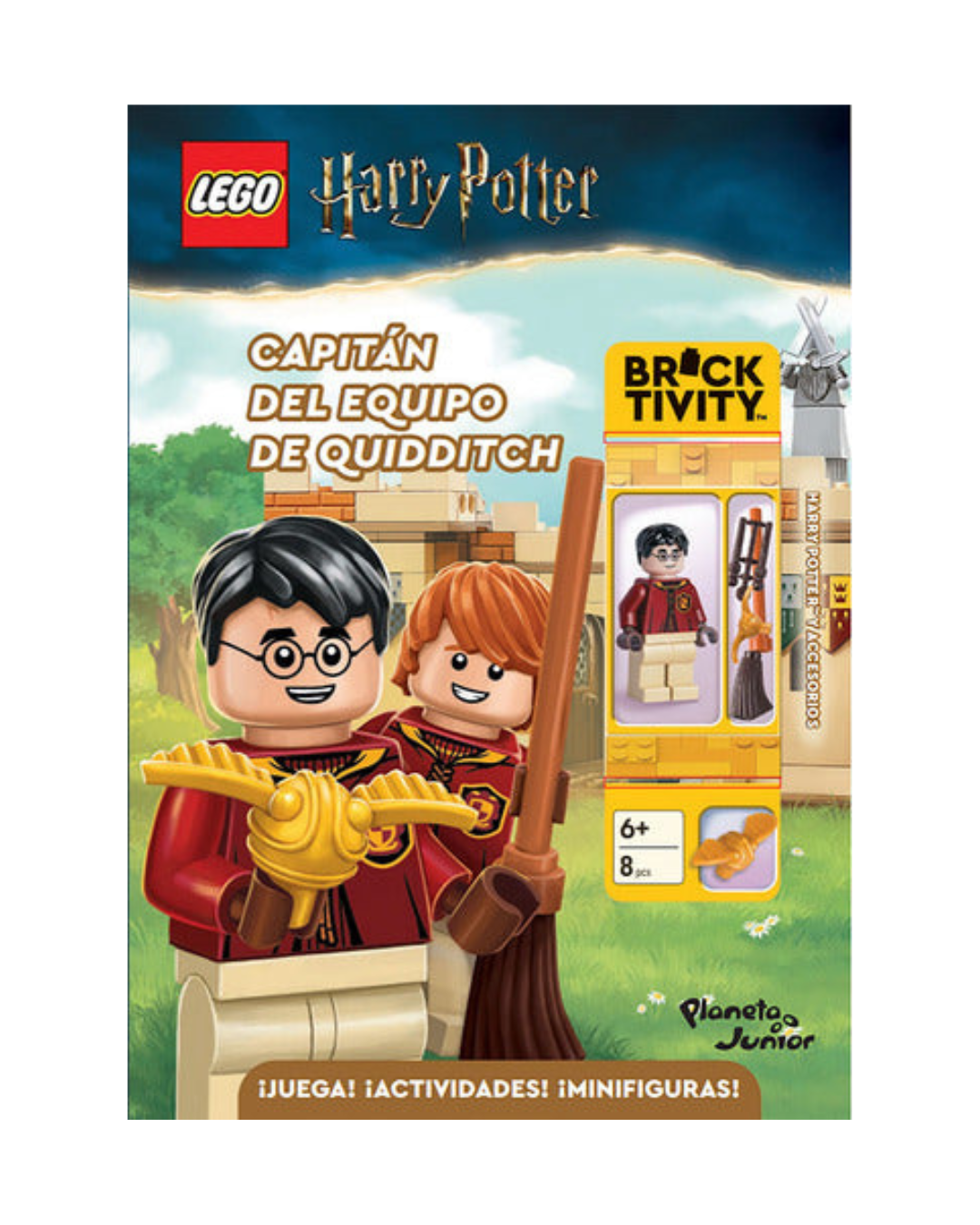Capitán del equipo de Quidditch. Lego Harry Potter