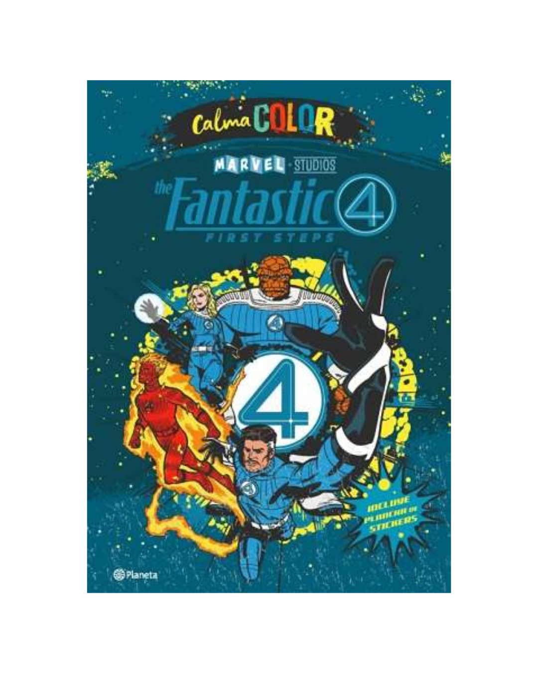 Calma Color. Los 4 Fantásticos. Primeros pasos
