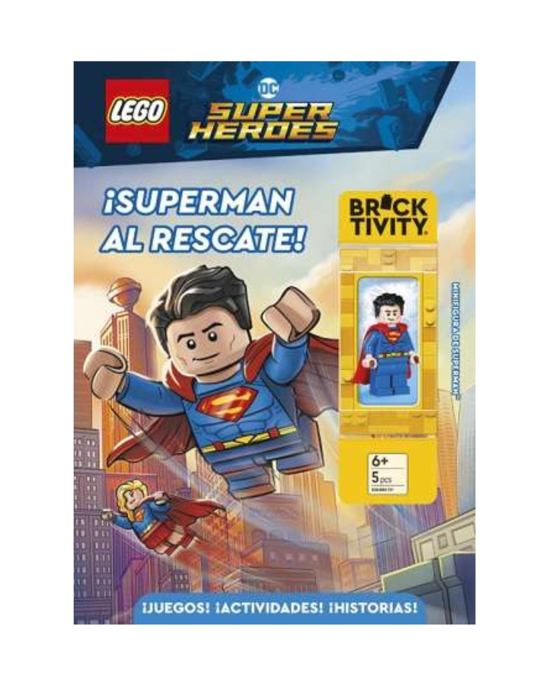 Superman al rescate!. Lego DC Comics super héroes