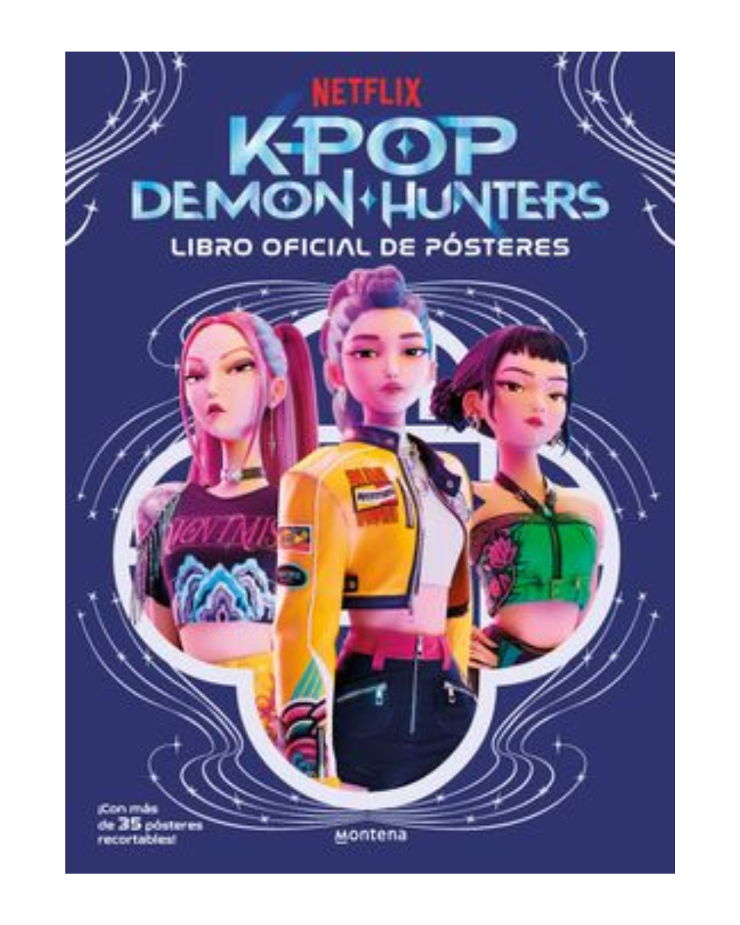 K-Pop Demon Hunters. Libro oficial de pósteres