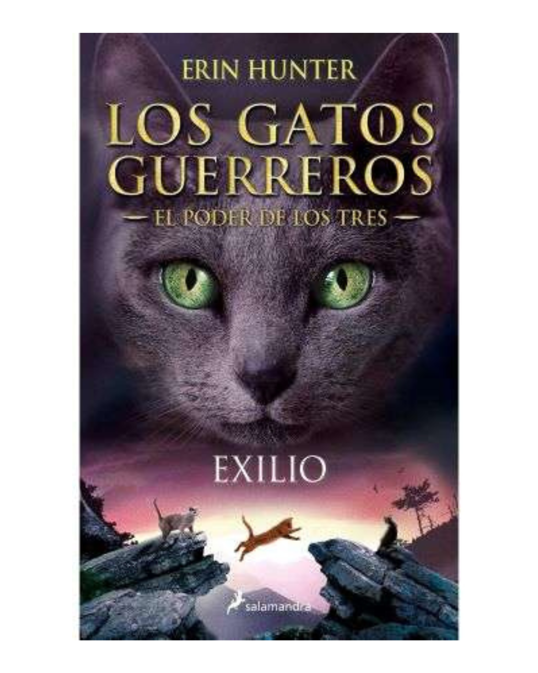 Los gatos guerreros, El poder de los tres 3. Exilio