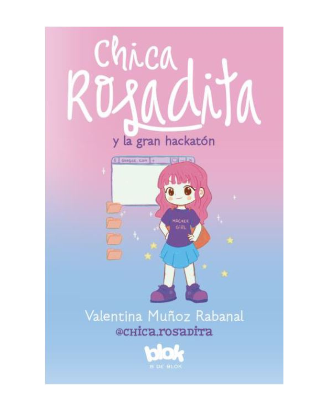Chica rosadita y la gran hackatón
