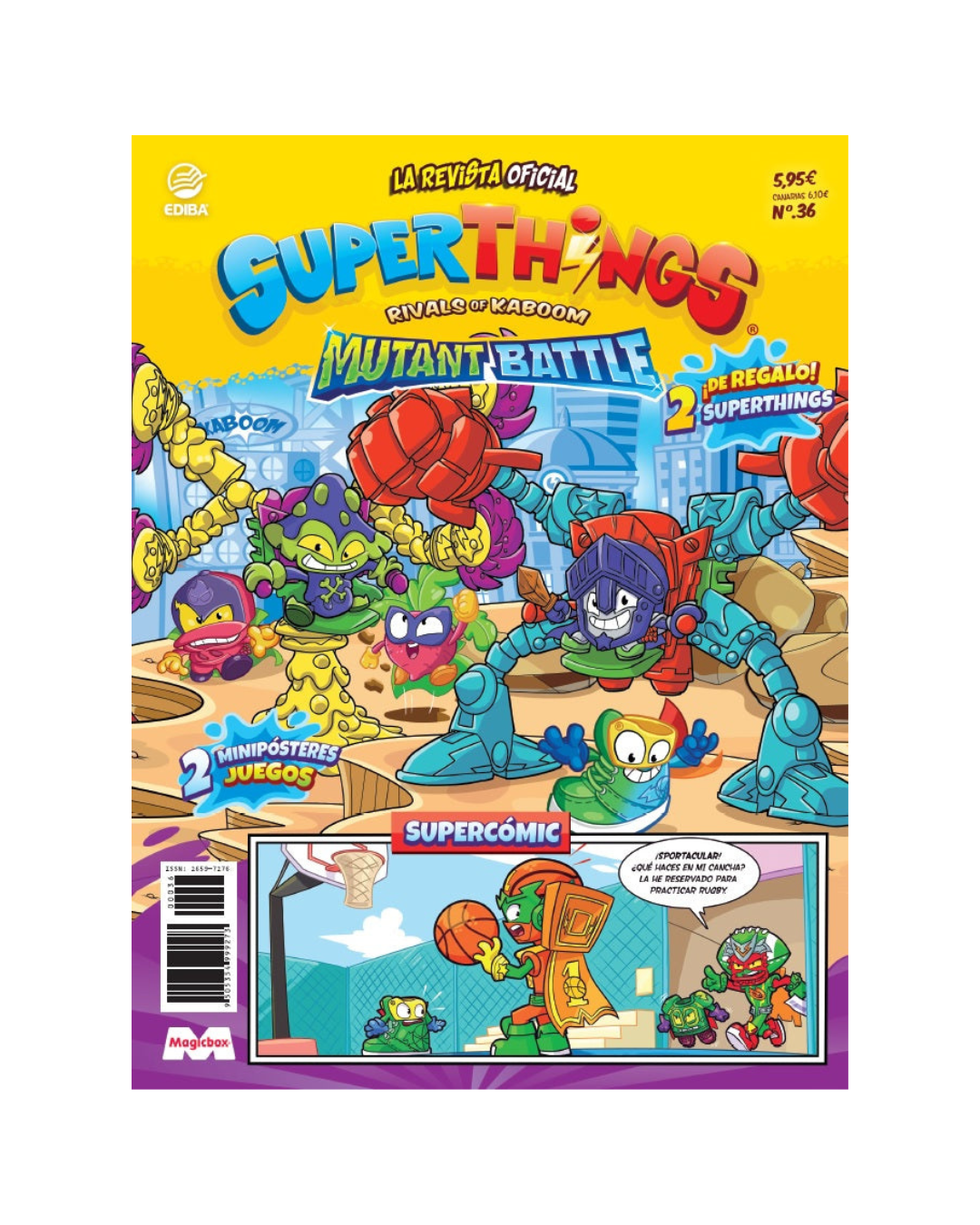 Superthings Nº 36 Serie Mutant Battle