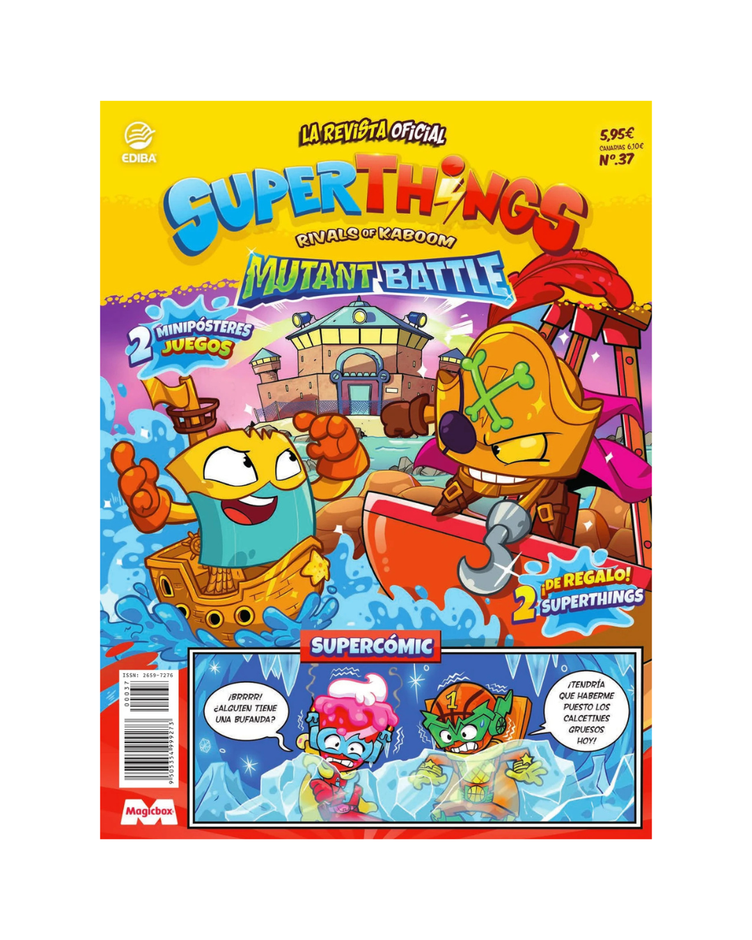 Superthings Nº 37 Serie Mutant Battle