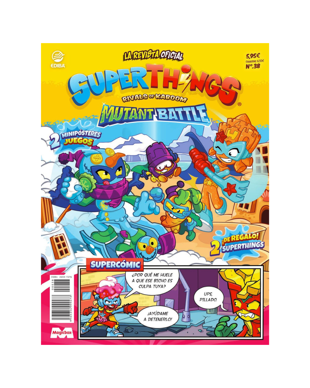 Superthings Nº 38 Serie Mutant Battle